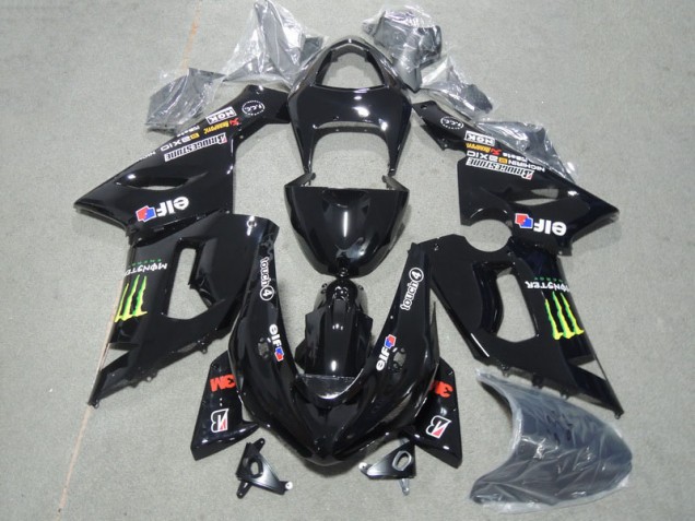 3M Touch4 Monster Negro Carrocería Motocicletas ZX6R 05-06