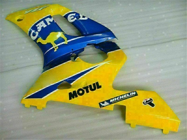 Amarillo Azul ABS Kits Carenado Moto R6 98-02