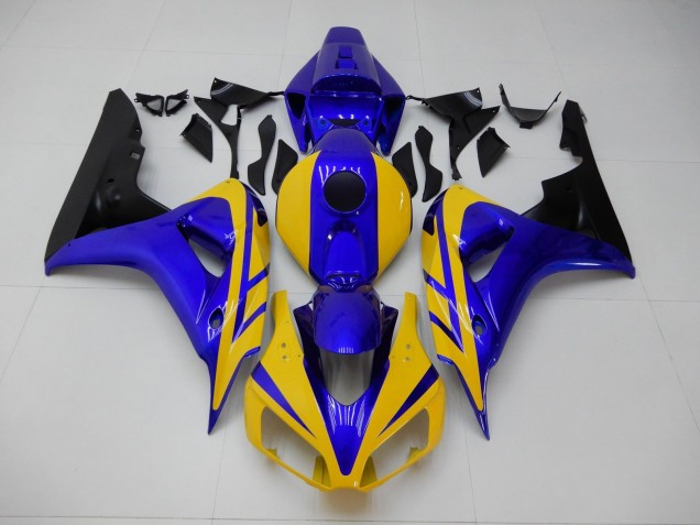 Amarillo Azul Carenado Moto CBR 1000 RR 06-07