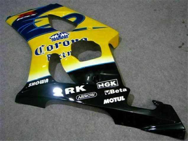 Amarillo Azul Carenado Moto GSXR 1000 K3 03-04 Amarillo Azul Carenado Moto GSXR 1000 K3 03-04