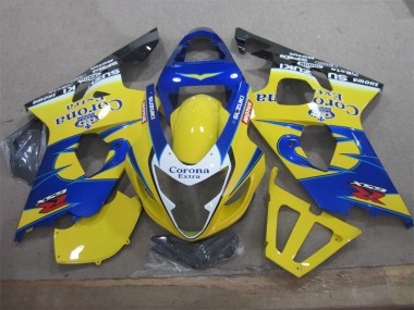 Amarillo Azul Corona Extra Kit Carenado Moto GSXR 600 K4 04-05