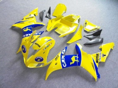 Amarillo Azul Motul Camello Carenado Moto R6 03-05