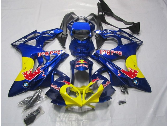 Amarillo Azul RedBull Carenado Moto S1000RR 09-14 Amarillo Azul RedBull Carenado Moto S1000RR 09-14