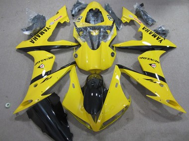 Amarillo Dunlop Carenado Moto R1 04-06
