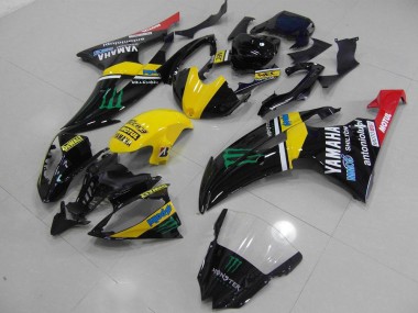 Amarillo Monster Kits ABS Carenado Motocicleta R6 08-16