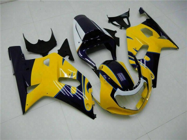 Amarillo Moto Plástico GSXR 600 / 750 K1 K2 K3 01-03 Amarillo Moto Plástico GSXR 600 / 750 K1 K2 K3 01-03