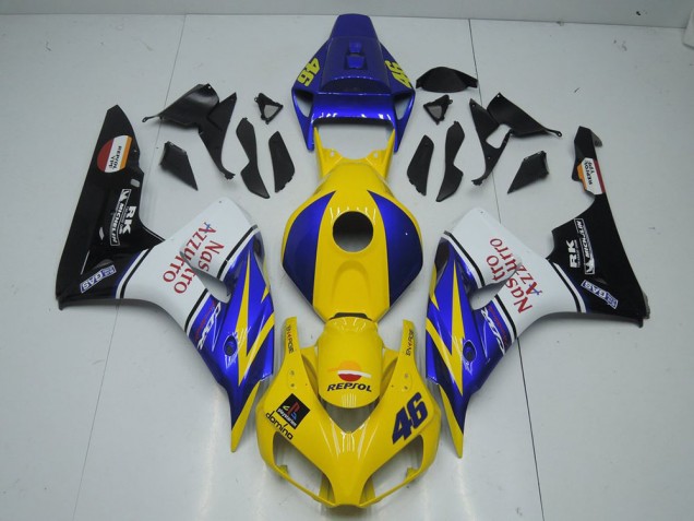 Amarillo Nastro Carenado Moto CBR 1000 RR 06-07 Amarillo Nastro Carenado Moto CBR 1000 RR 06-07