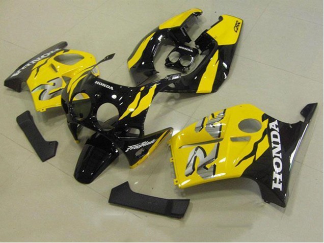 Amarillo Negro Carenado Moto CBR 250 RR MC19 1988-1989 Amarillo Negro Carenado Moto CBR 250 RR MC19 1988-1989