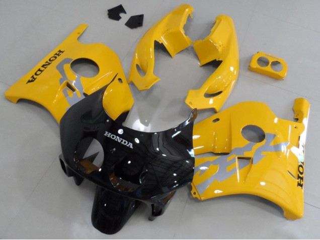 Amarillo Negro Carenado Moto CBR 250 RR MC22 91-98 Amarillo Negro Carenado Moto CBR 250 RR MC22 91-98