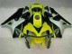Amarillo Negro Carenado Moto CBR 600 RR 03-04 Amarillo Negro Carenado Moto CBR 600 RR 03-04