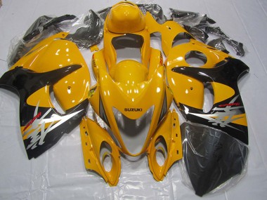 Amarillo Negro Carenado Moto GSXR 1300 Hayabusa 08-19