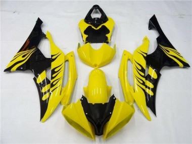 Amarillo Negro Carrocería Motocicletas R6 08-16