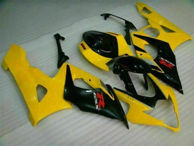 Amarillo Negro Kit Completo Carenado Moto GSXR 1000 K5 05-06