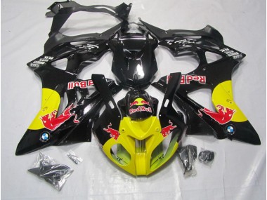 Amarillo Negro RedBull Carenado Moto S1000RR 09-14