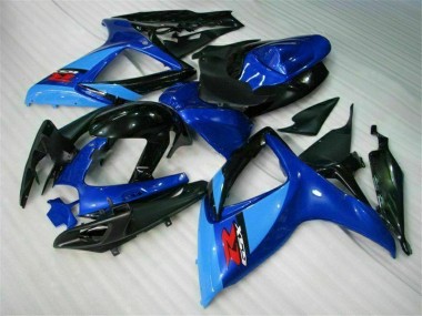 Azul ABS Kits Carenado Moto GSXR 600 / 750 K6 06-07