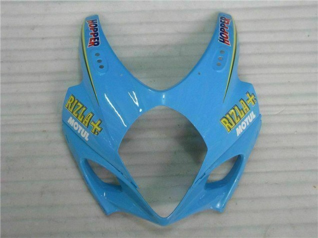 Azul ABS Moto Plástico GSXR 1000 K7 07-08