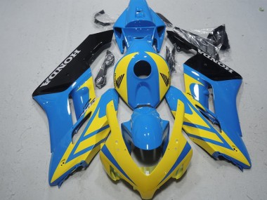 Azul Amarillo Carenado Moto CBR 1000 RR 04-05