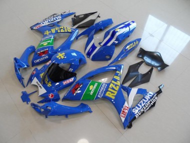 Azul Amarillo Rizla Kits Carenado Moto GSXR 750 K6 06-07