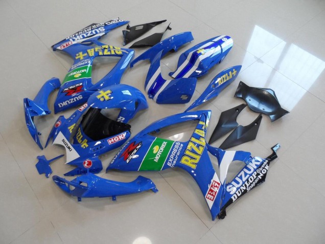 Azul Amarillo Rizla Kits Carenado Moto GSXR 750 K6 06-07 Azul Amarillo Rizla Kits Carenado Moto GSXR 750 K6 06-07