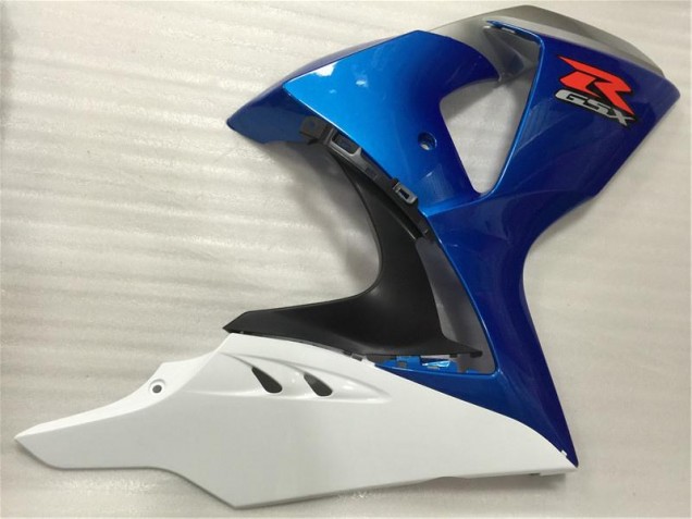 Azul Blanco ABS Kits Carenado Moto GSXR 1000 K9 09-16