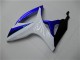 Azul Blanco ABS Kits Carenado Moto GSXR 600 / 750 K6 06-07 Azul Blanco ABS Kits Carenado Moto GSXR 600 / 750 K6 06-07