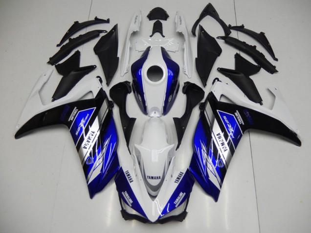 Azul Blanco ABS Kits Carenado Moto R3 15-22 Azul Blanco ABS Kits Carenado Moto R3 15-22