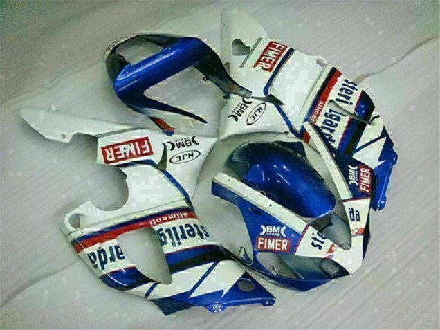 Azul Blanco ABS Moto Plástico R1 00-01 Azul Blanco ABS Moto Plástico R1 00-01