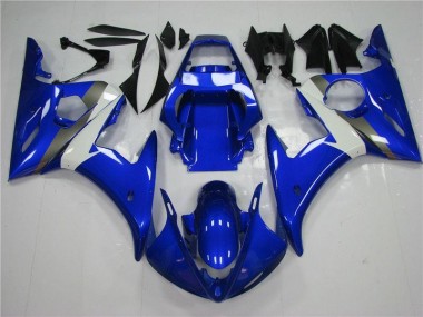 Azul Blanco ABS Moto Plástico R6 03-05