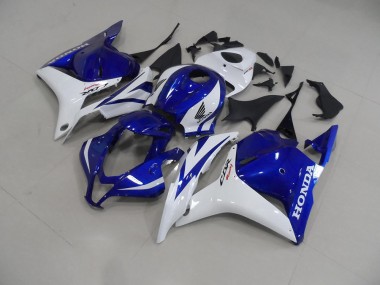 Azul Blanco Carenado Moto CBR 600 RR 09-12