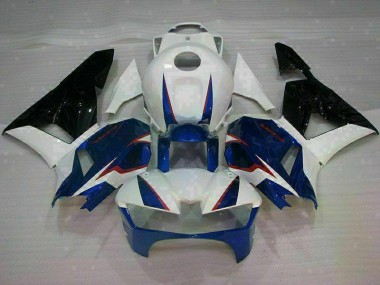 Azul Blanco Carenado Moto CBR 600 RR 13-21