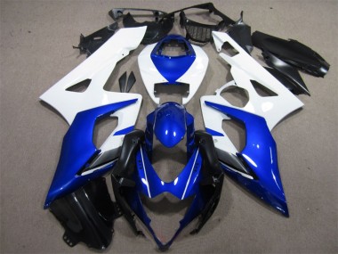 Azul Blanco Carenado Moto GSXR 1000 K5 05-06