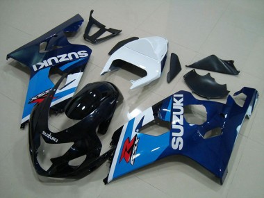 Azul Blanco Carenado Moto GSXR 750 K4 04-05