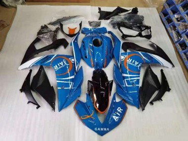 Azul & Blanco Carenado Moto R3 15-22