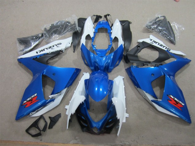 Azul Blanco Carrocería Motocicletas GSXR 1000 K9 09-16 Azul Blanco Carrocería Motocicletas GSXR 1000 K9 09-16