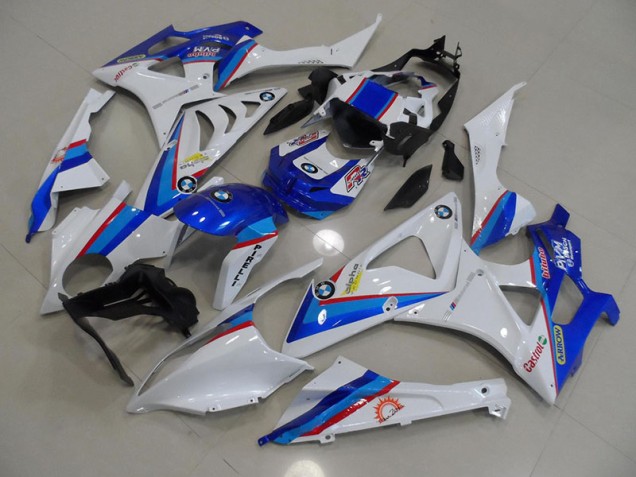 Azul Blanco Carrocería Motocicletas S1000RR 09-14 Azul Blanco Carrocería Motocicletas S1000RR 09-14