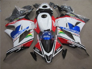 Azul Blanco EUROBET Lee Carenado Moto CBR 600 RR 09-12