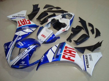 Azul Blanco Fiat Carenado Moto R1 12-14