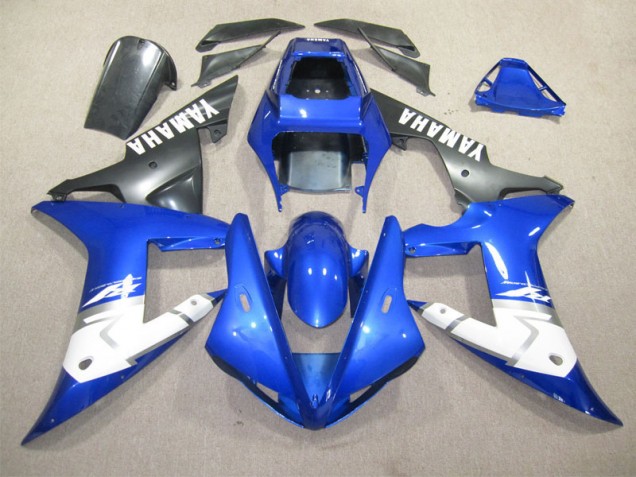 Azul Blanco Inyección Kits Carenado Moto R1 02-03 Azul Blanco Inyección Kits Carenado Moto R1 02-03