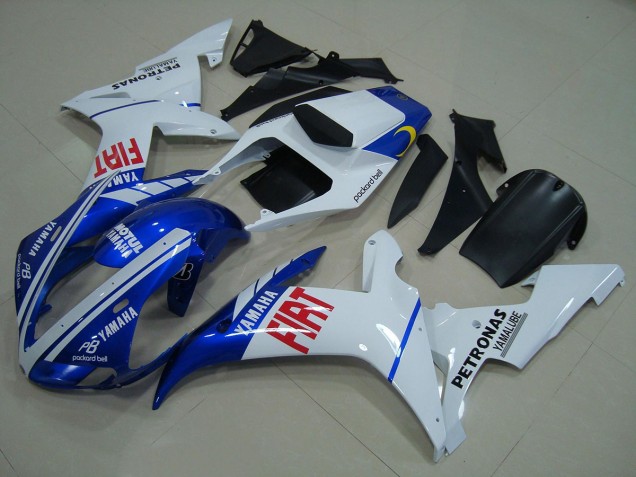 Azul Blanco Kit ABS Carenado Motocicleta R1 02-03 Azul Blanco Kit ABS Carenado Motocicleta R1 02-03