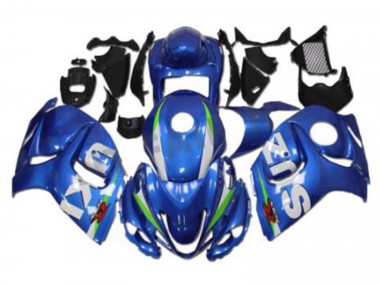 Azul Blanco Kit Carenado Moto GSXR 1300 Hayabusa 08-19