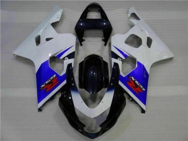 Azul Blanco Kit Carenado Moto GSXR 600 / 750 K4 04-05