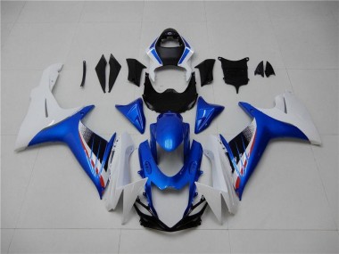Azul Blanco Kit Completo Carenado Moto GSXR 600 / 750 K11 11-21