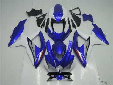 Azul Blanco Kit Completo Carenado Moto GSXR 600 / 750 K8 08-10