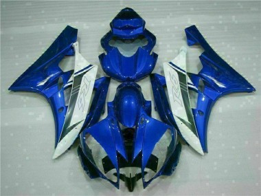 Azul Blanco Kit Completo Carenado Moto R6 06-07