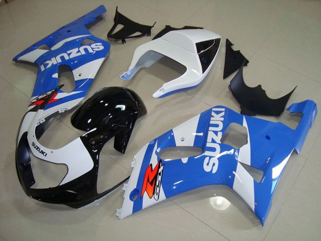 Azul Blanco Kits ABS Carenado Motocicleta GSXR 750 K1 K2 K3 01-03 Azul Blanco Kits ABS Carenado Motocicleta GSXR 750 K1 K2 K3 01-03