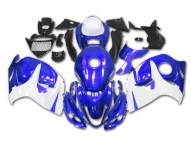 Azul Blanco Kits Completo Carenado Moto ABS GSXR 1300 Hayabusa 08-19