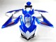 Azul Blanco Moto Plástico GSXR 600 / 750 K8 08-10
