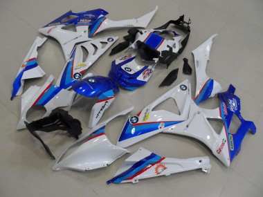 Azul Blanco Moto Plástico S1000RR 09-14