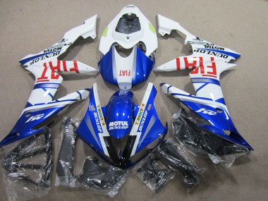 Azul Blanco Motul Fiat Kit Carenado ABS Completo R1 04-06