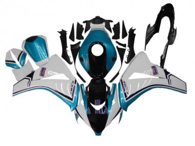 Azul Blanco Negro Carenado Moto CBR 1000 RR 08-11